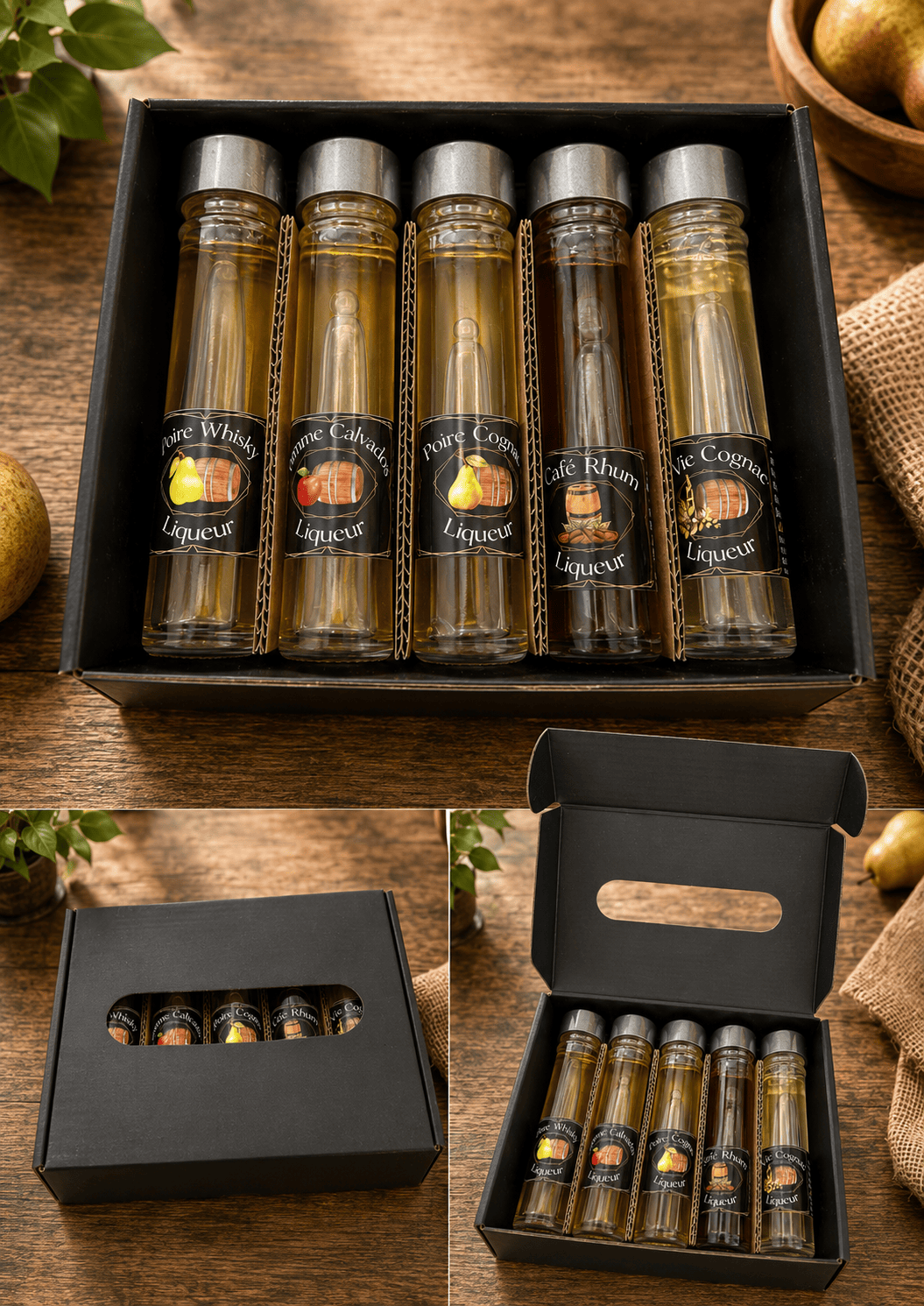 Mix Liqueur 35% 5 x 50ml Giftbox black