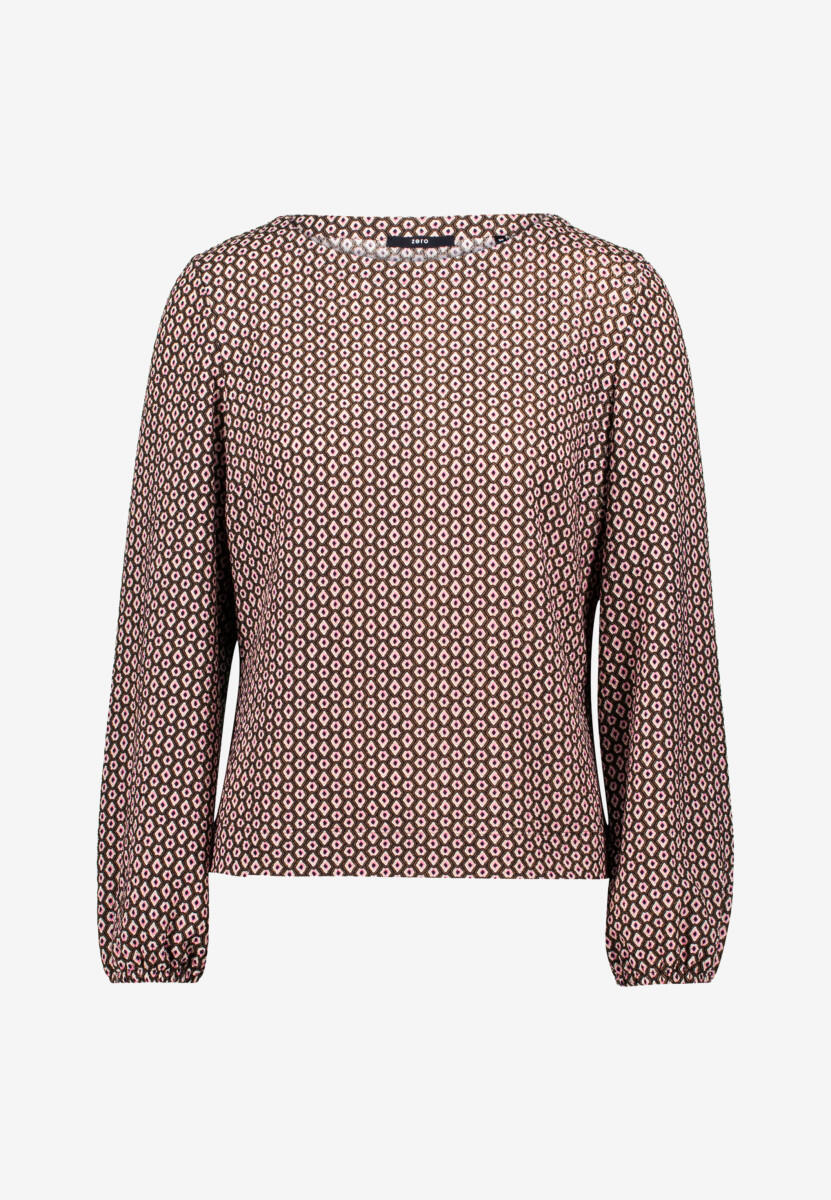 Blouse à imprimé graphique
