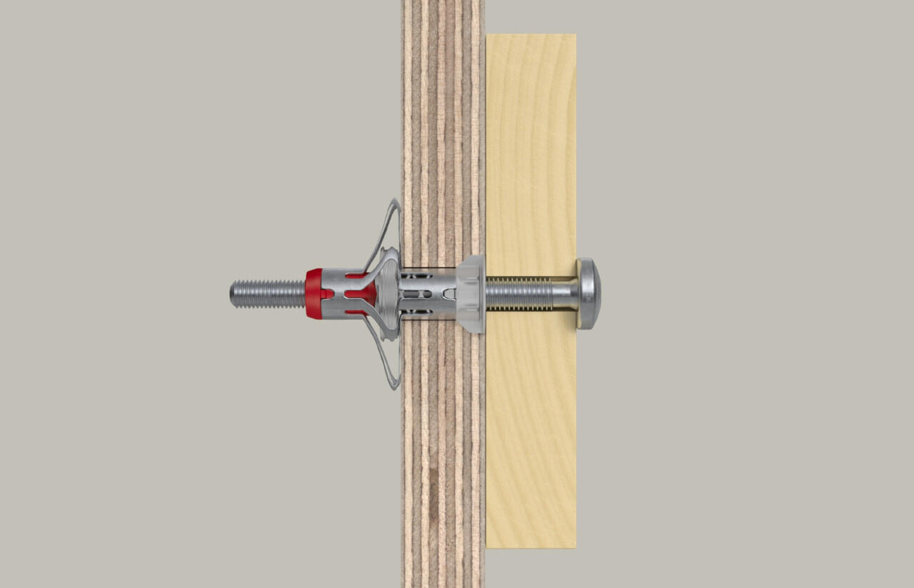 Fischer Hohlraumdübel DuoHM S PH TX 6.0 x 55 mm - 4 Stück