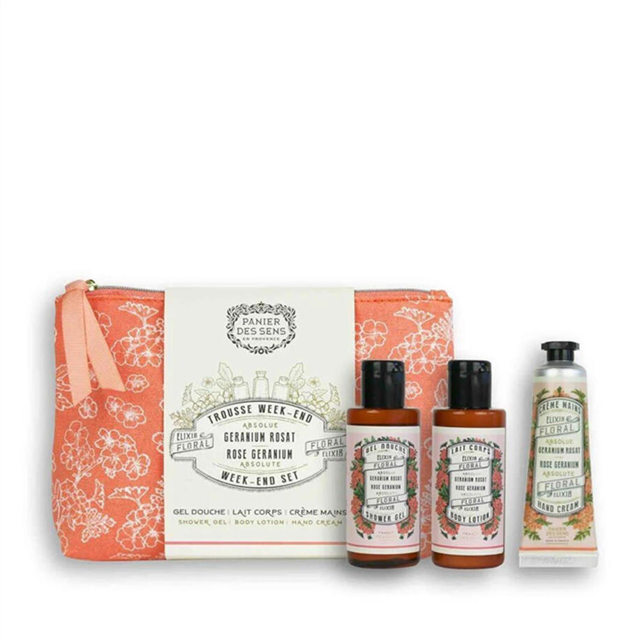 Trousse de week-end - Geranium Rosa