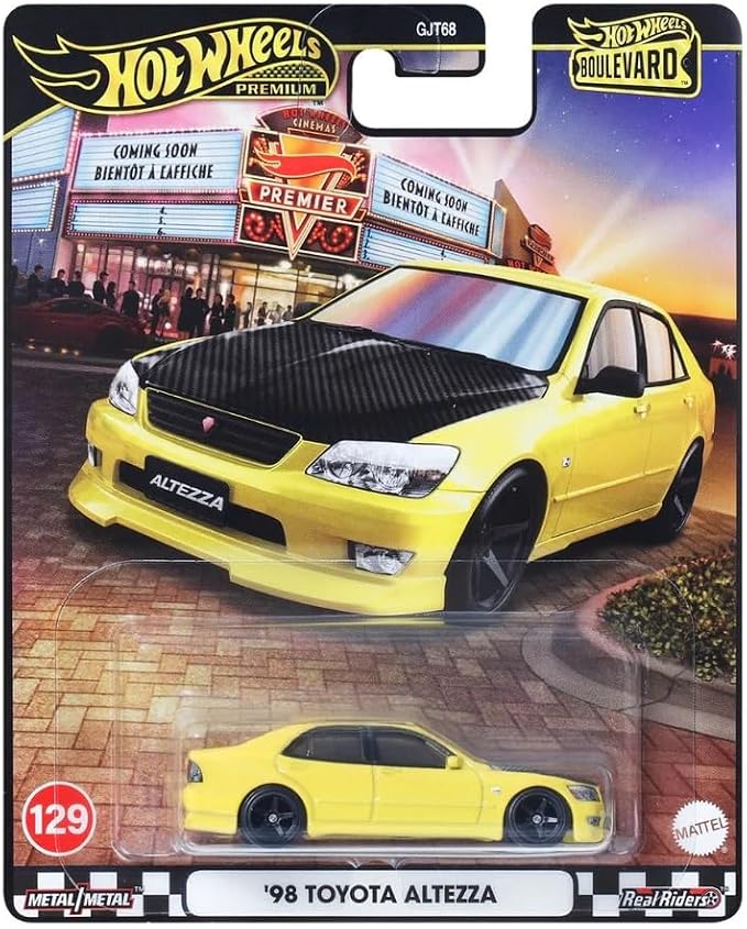 Hot Wheels Premium - #GJT68 JBL23 - '98 Toyota Altezza - Boulevard 129 - 1/64