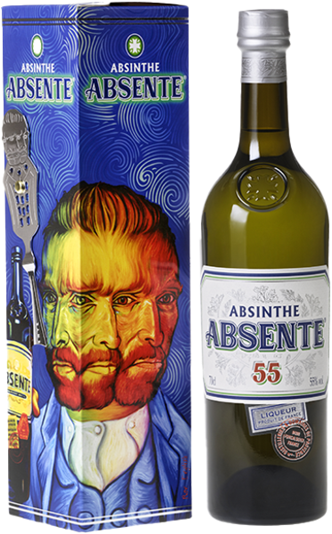 ABSINTHE ABSENTE + ÉTUI 55° 70cl