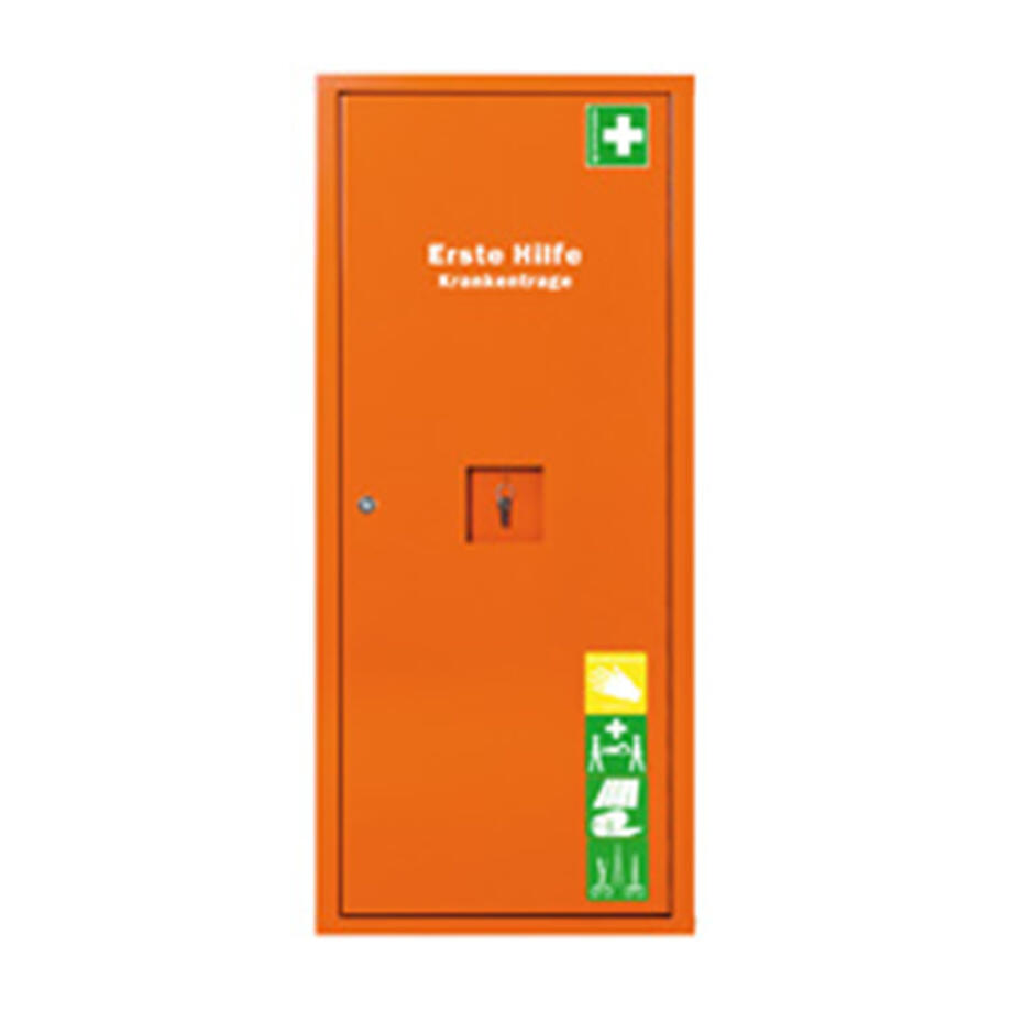 ANBAUSAFE ERSTE-HILFE-TRAGE, LEER, ORANGE