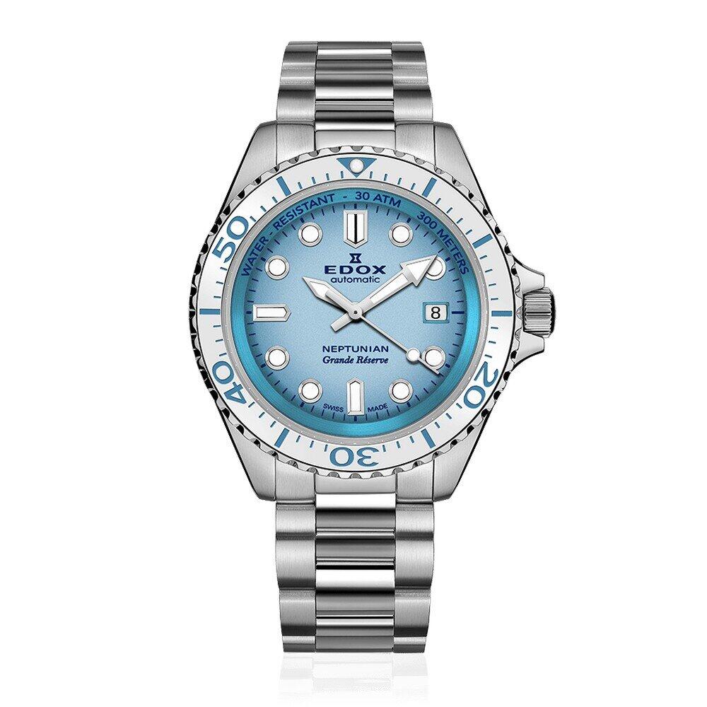 Edox - 80801 3BBUM BUCDN - montre-bracelet - pour homme - automatique - Neptunian Grande Reserve