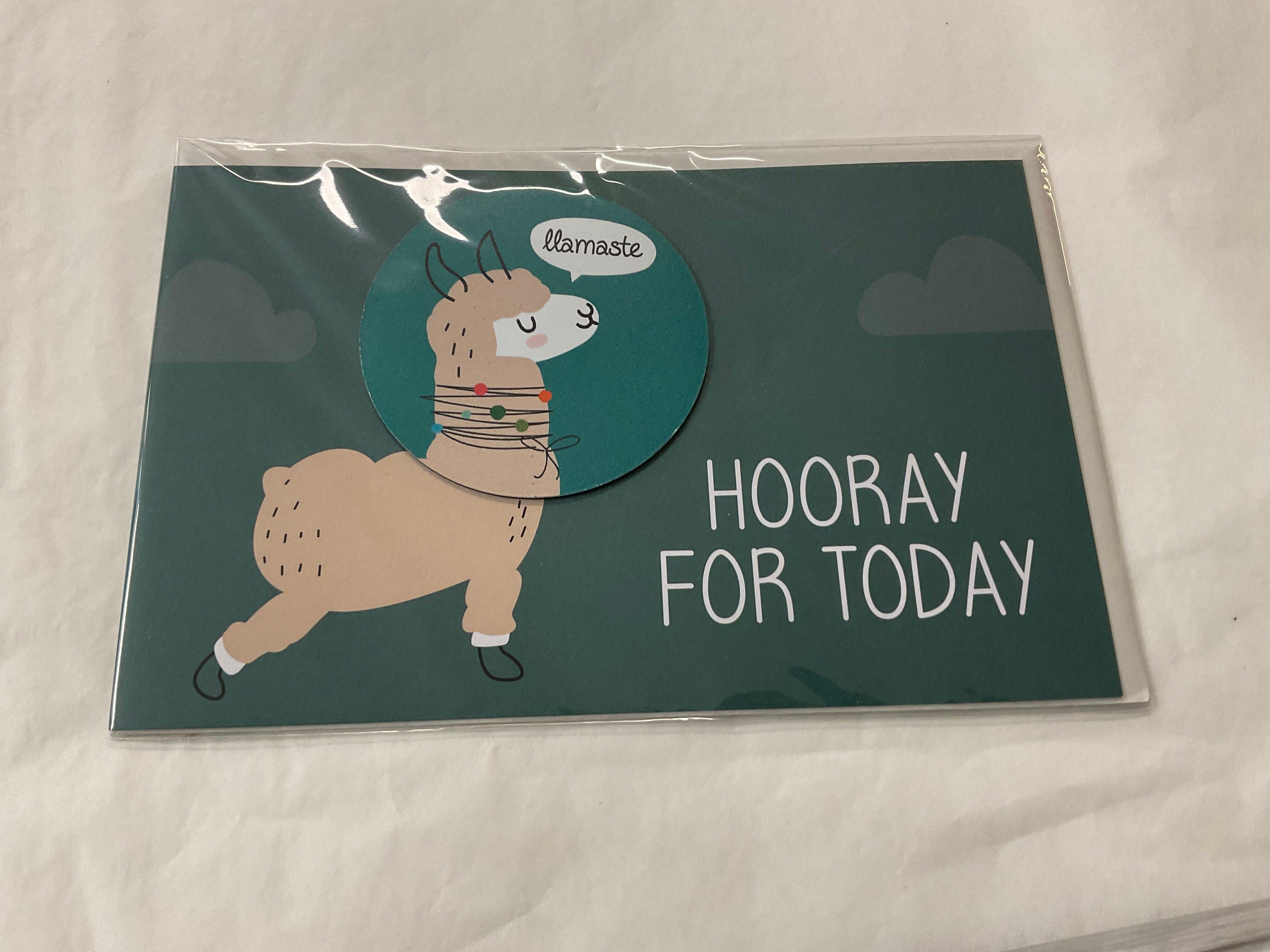 Carte - Hourra pour aujourd'hui
