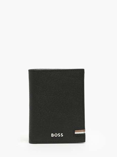 Porte cartes cuir Noir, HUGO BOSS