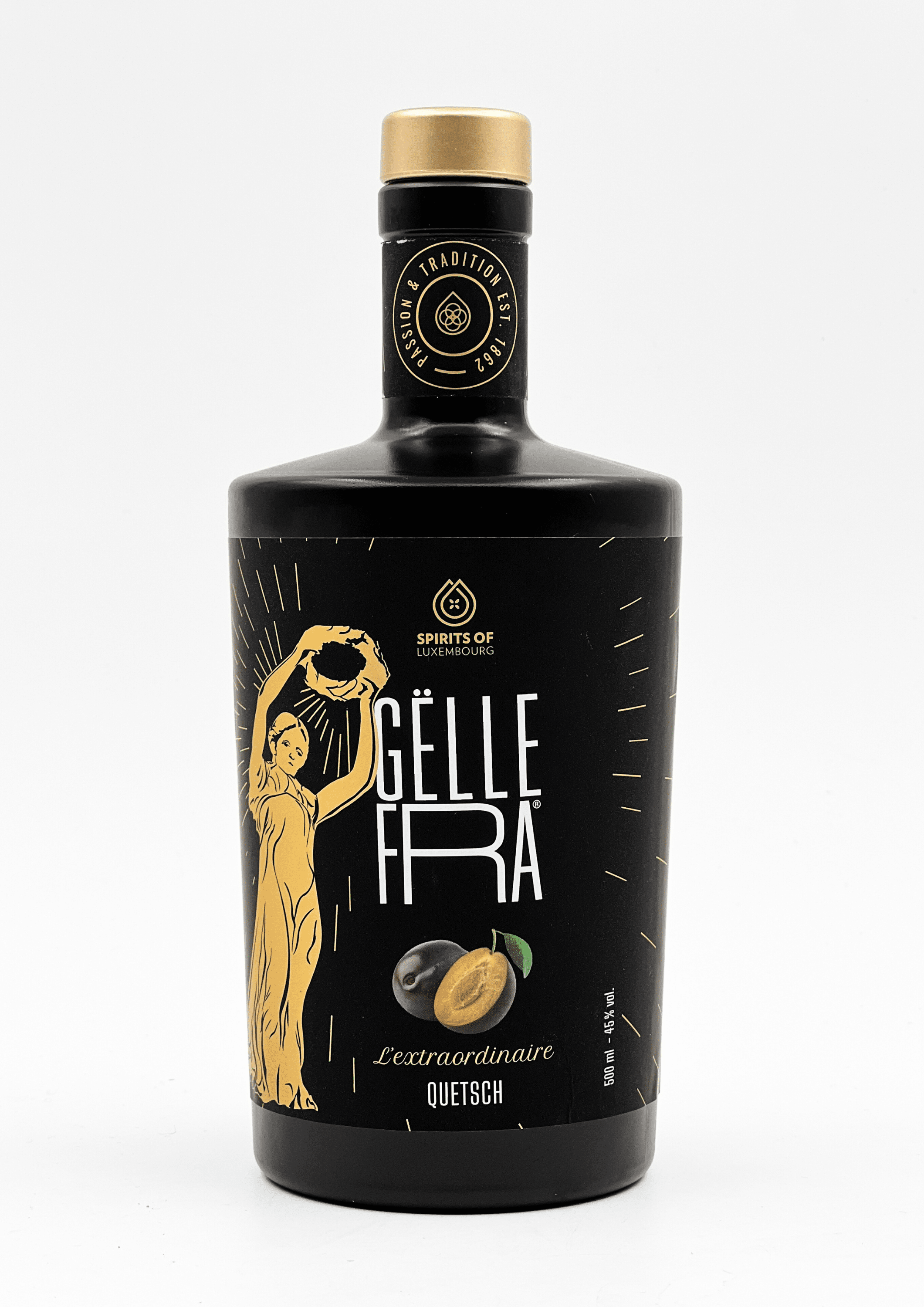 Gëlle Fra L'Extraordinaire Quetsch 45%vol 50cl