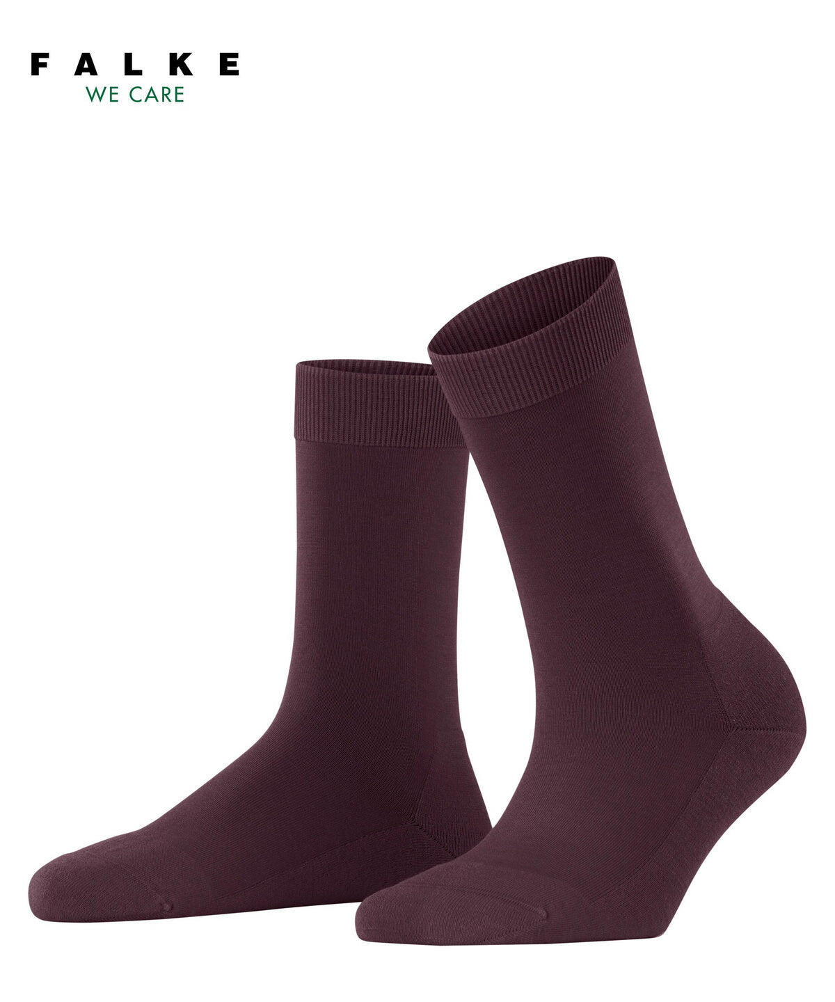 46484-8596 FALKE ClimaWool Women Socks made from a climate-regulating wool-Lyocell blend Colour: barolo