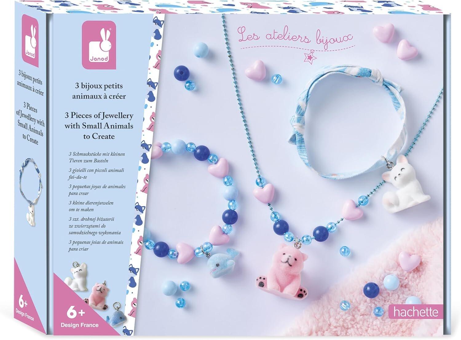 3 petits bijoux animaux à bricoler