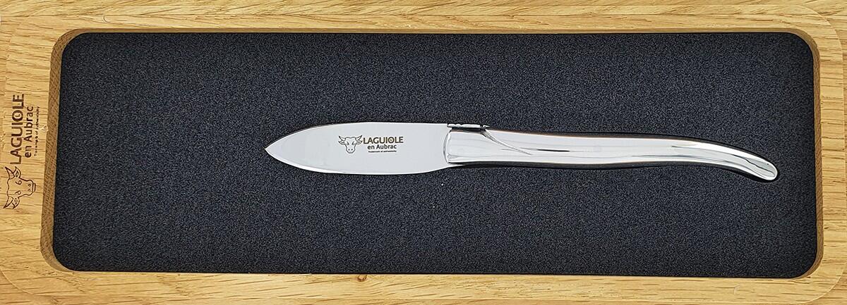 LAGUIOLE en AUBRAC Couteau à huitres PM Inox Brillant
