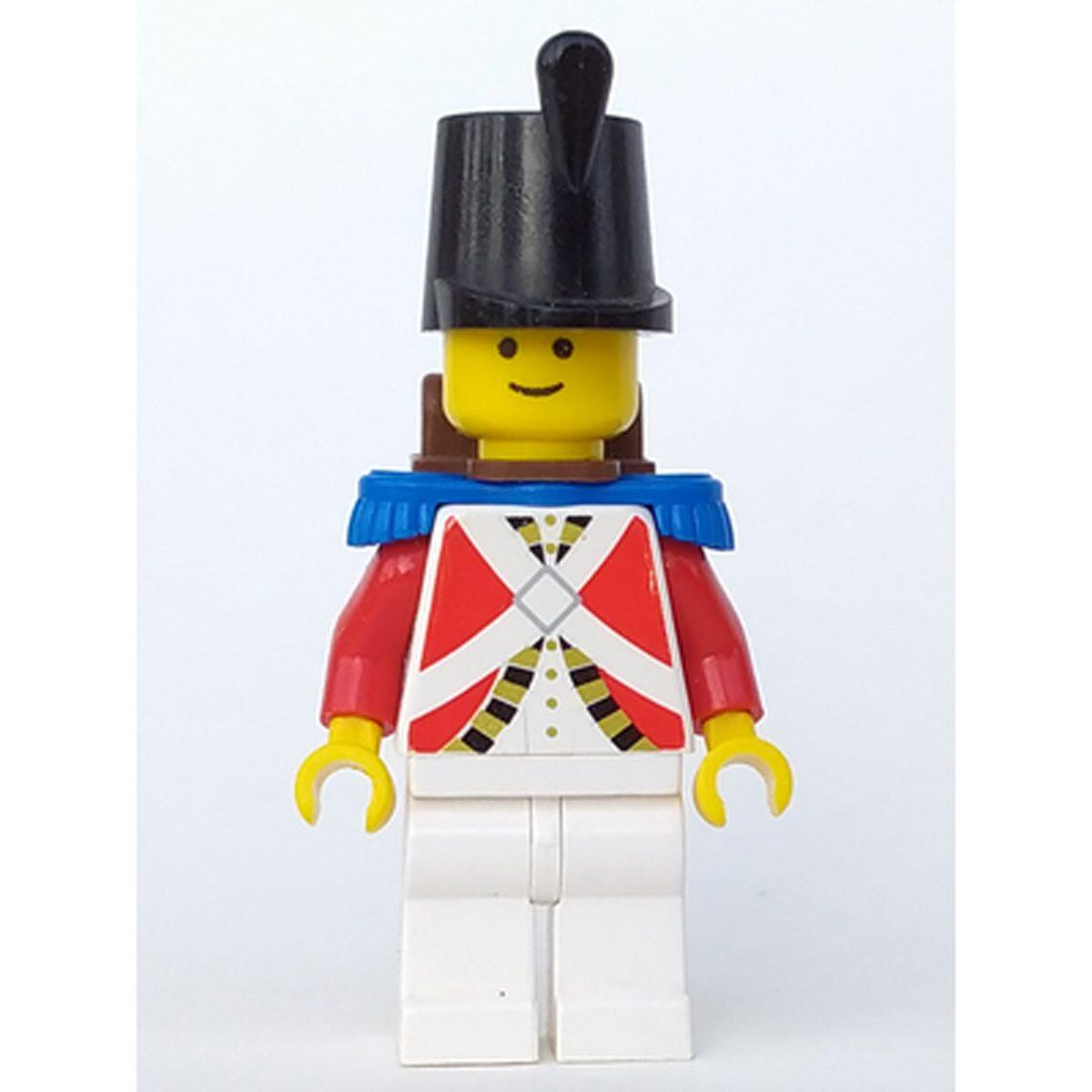 Garde impériale avec épaulettes bleues et sac à dos marron – Non ouvrant