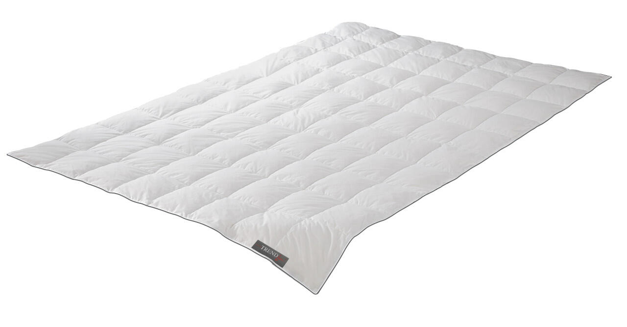 Badenia Daunendecke Trendline Comfort leicht 135 x 200 cm white