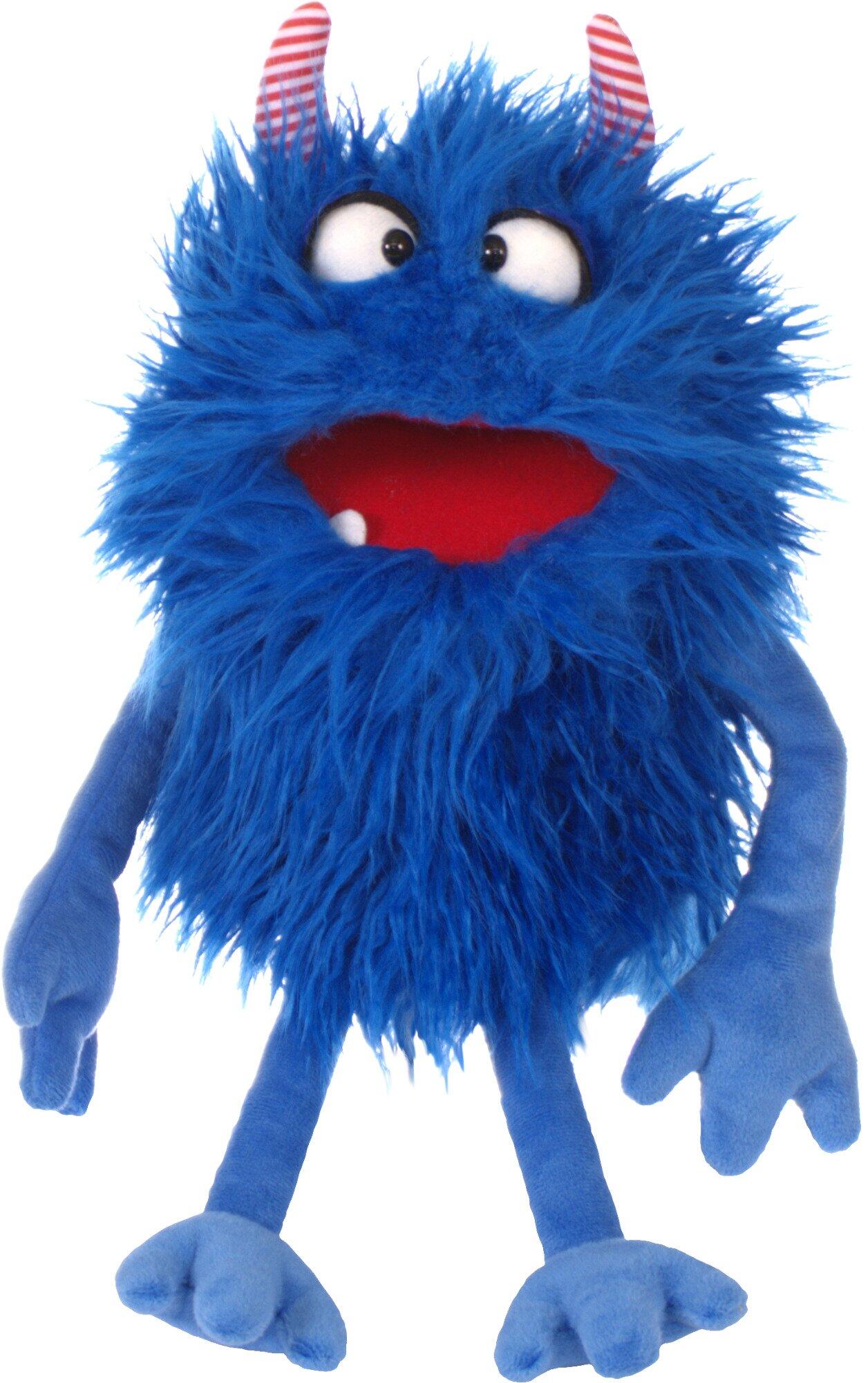 Hand puppet Monster Schmackes, about 35 cm