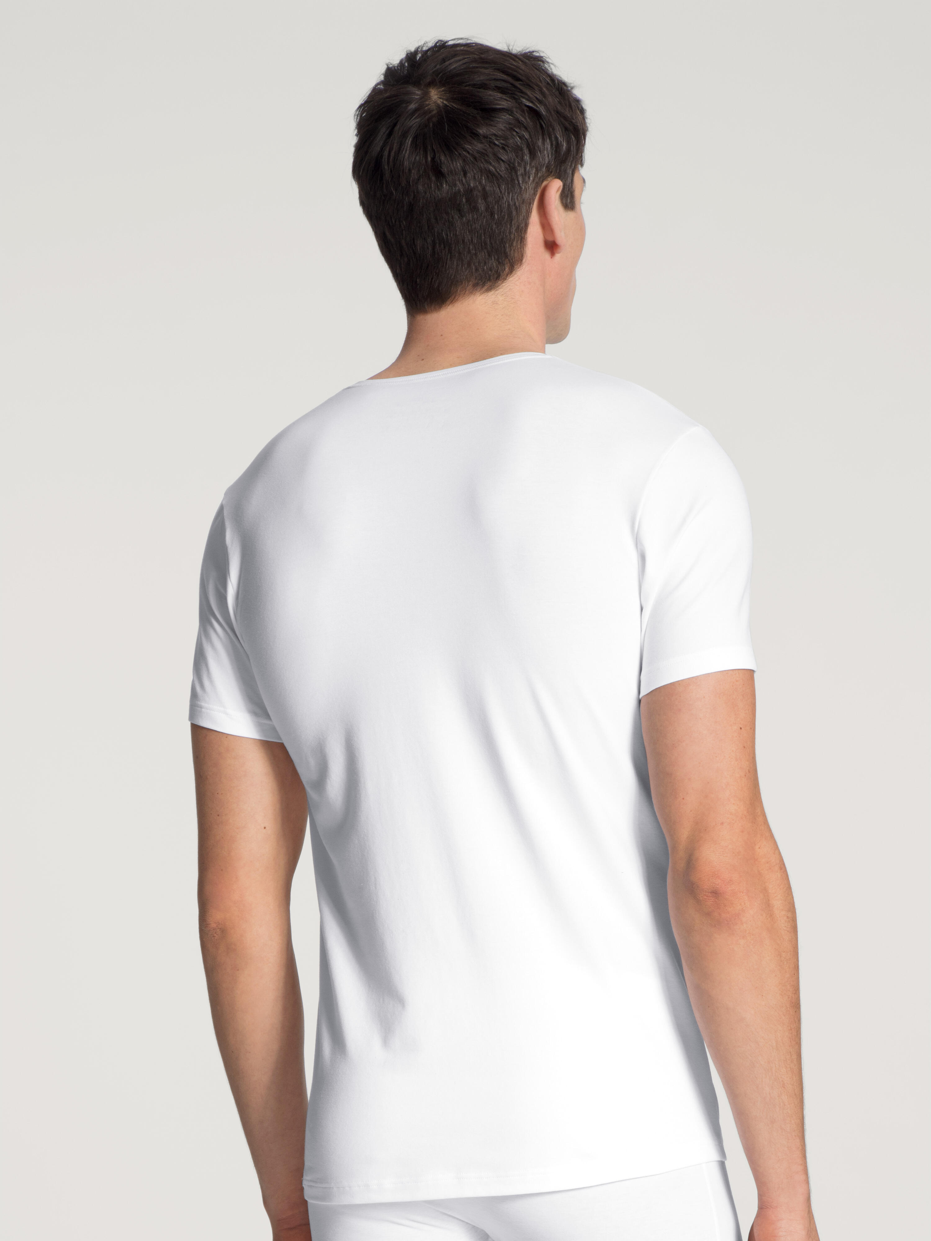 CALIDA Cotton Code Shirt long sleeve white