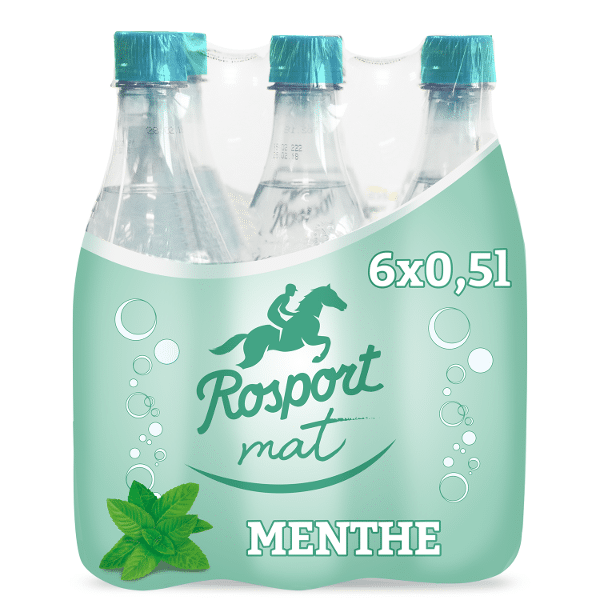 ROSPORT MAT MINT PET 6X50CL