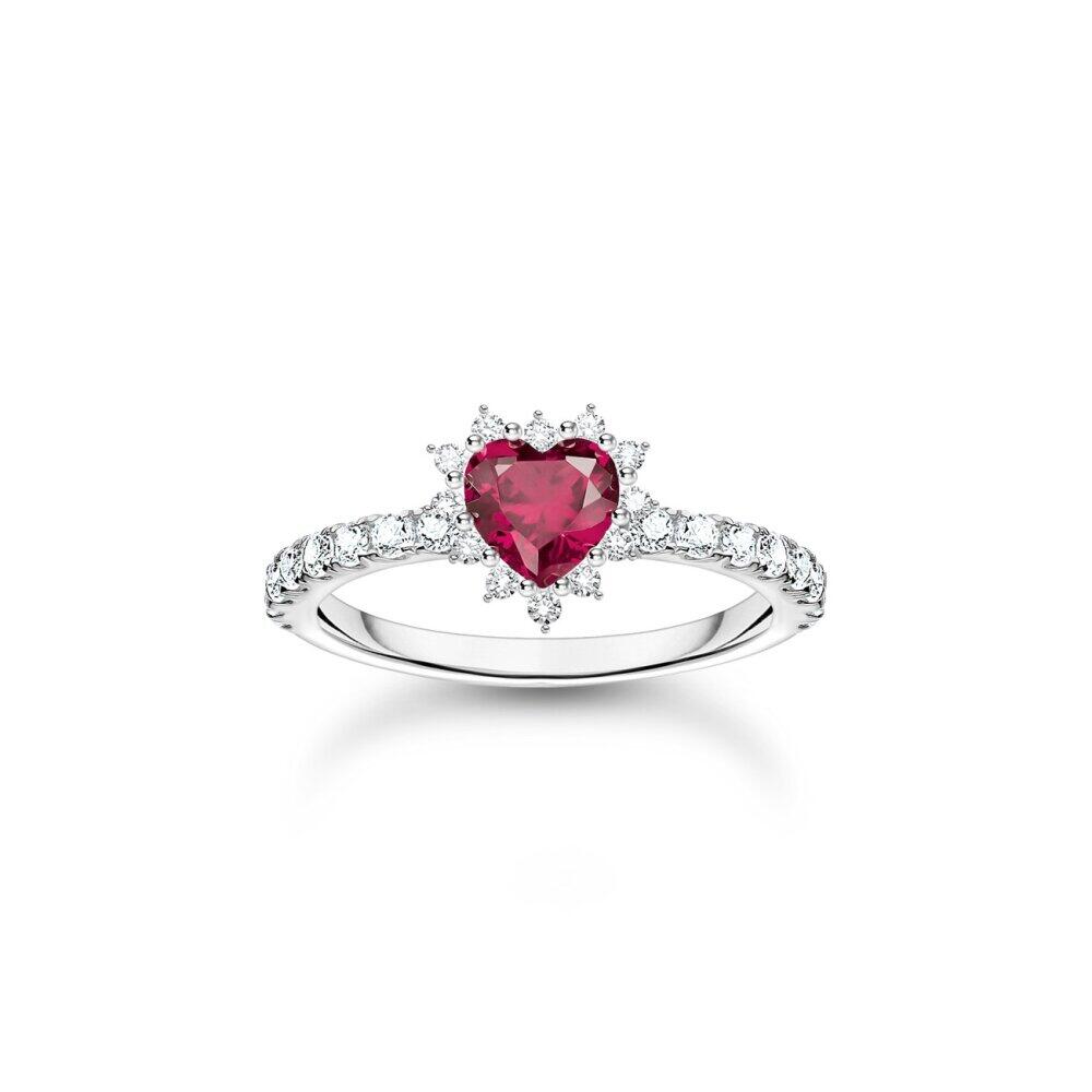 Thomas Sabo - TR2484-013-10-54 - Ring - Women's - True Romance - Size 54