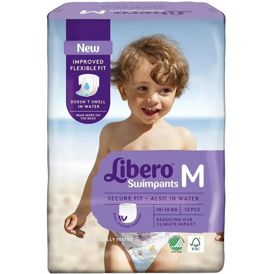 Libero Swimpants Taille M 10-16 kg, 12 pieces