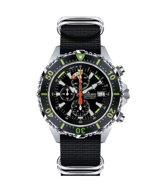 Chris Benz Chris Benz CB-C300X-G-NBS Diver watch Letzshop