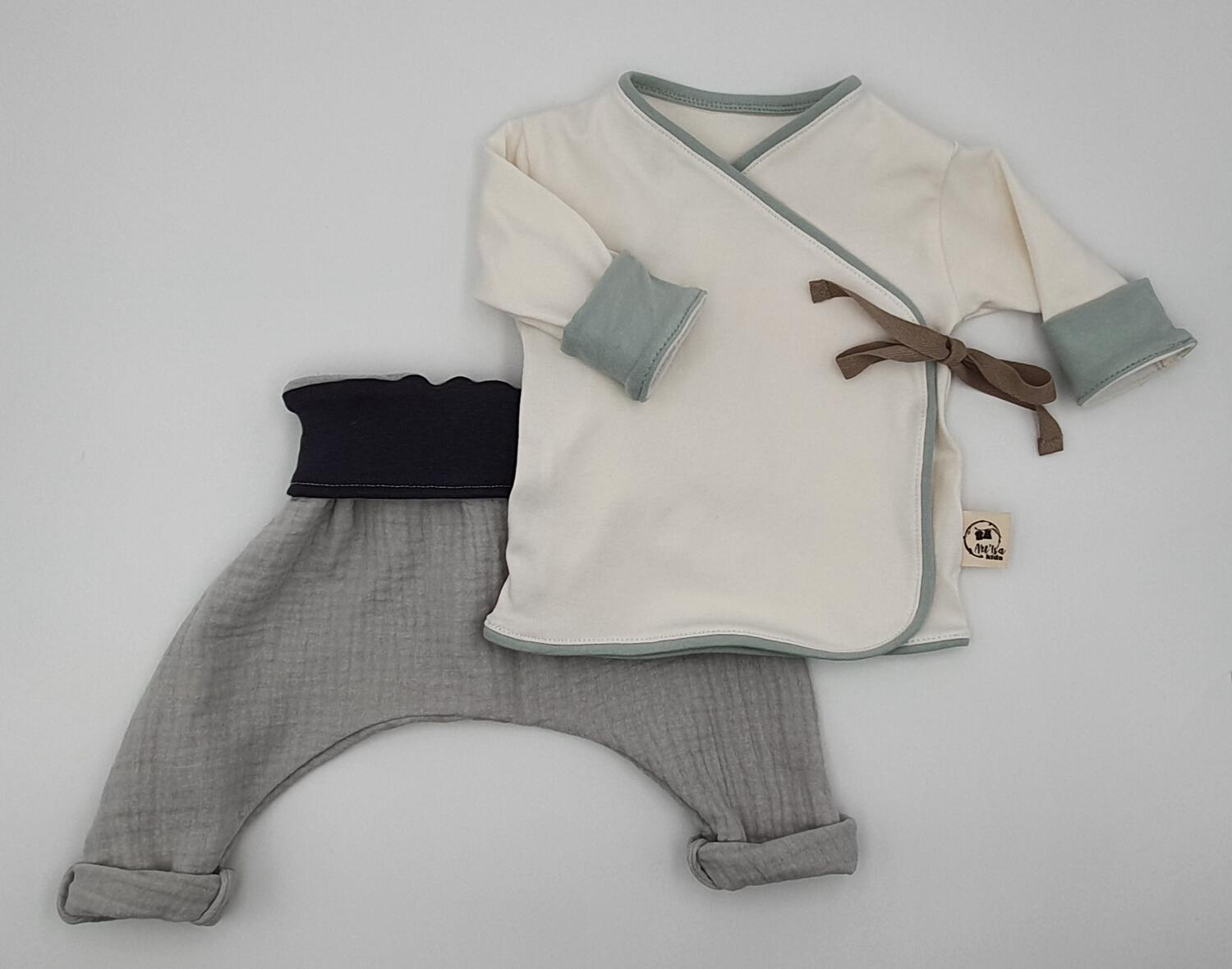 Oekotex100 double gauze baby saroual Letzshop