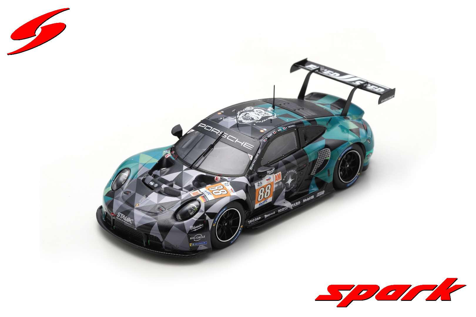 Spark Spark Models S8768 Porsche 911 RSR 19 No.88 PROTON Letzshop