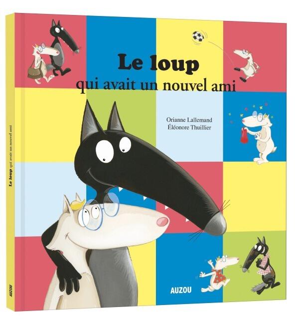 Le Loup - Ma peluche loup pyjama licorne - Orianne Lallemand