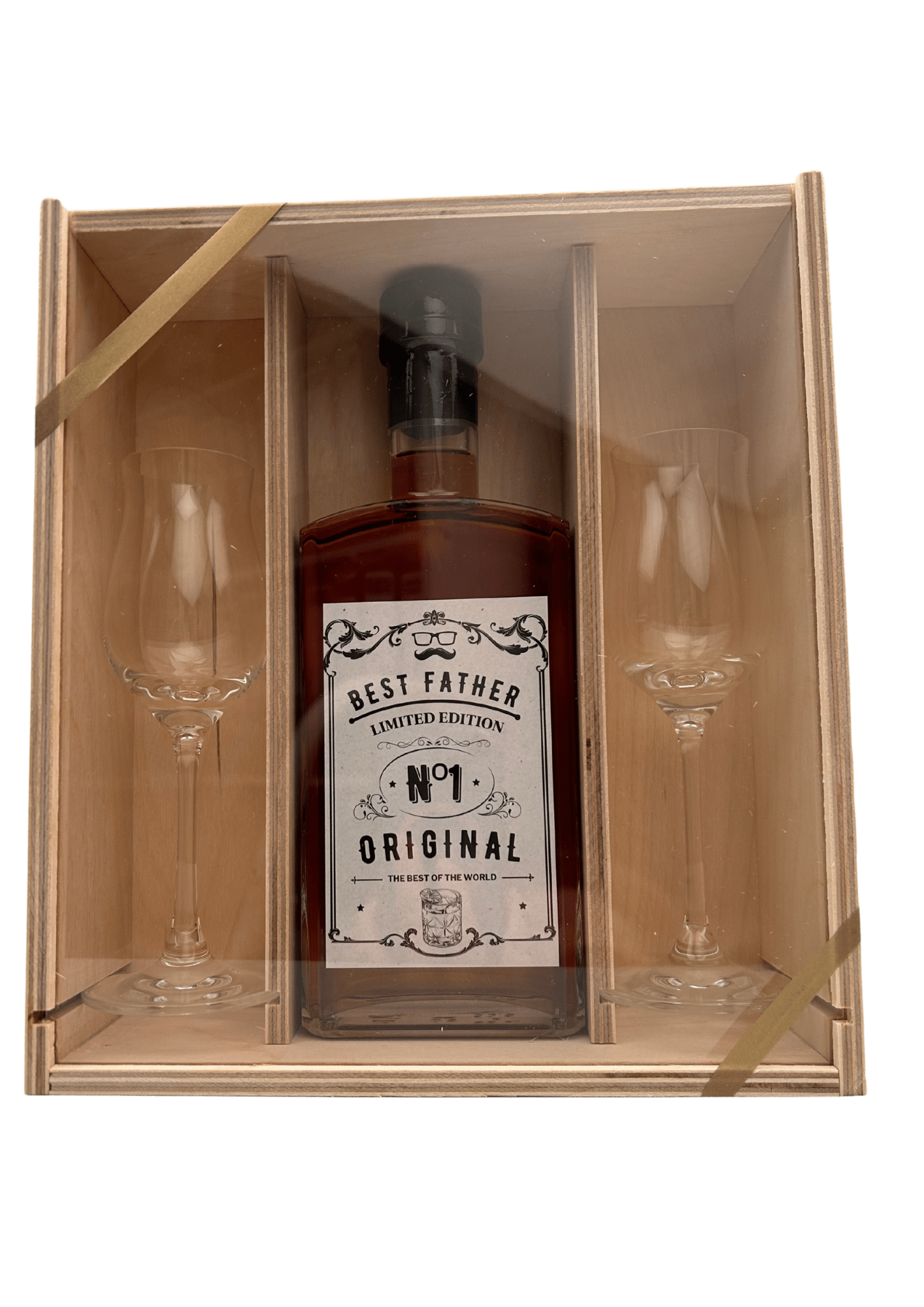 LIQ Poire Whisky 35% 50cl coffret + 2 verres