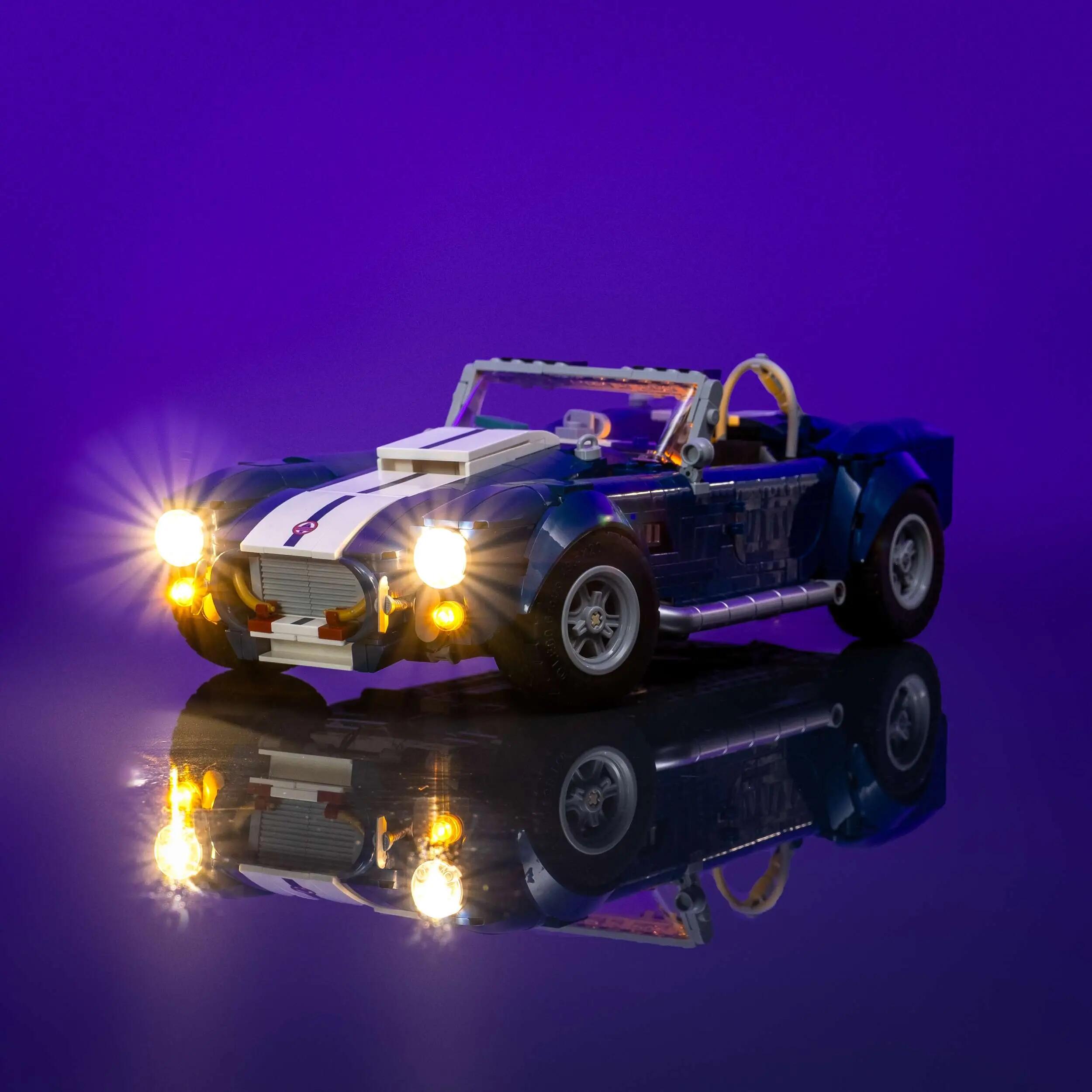 Kit d'éclairage pour LEGO® Shelby Cobra 427 S/C #10357 (2.0-10357)
