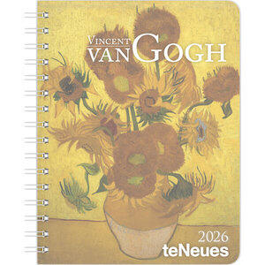 Gogh, Vincent van: Vincent van Gogh 2026 Diary, Maße (B/H): 16,5 x 21,5 cm, Buchkalender