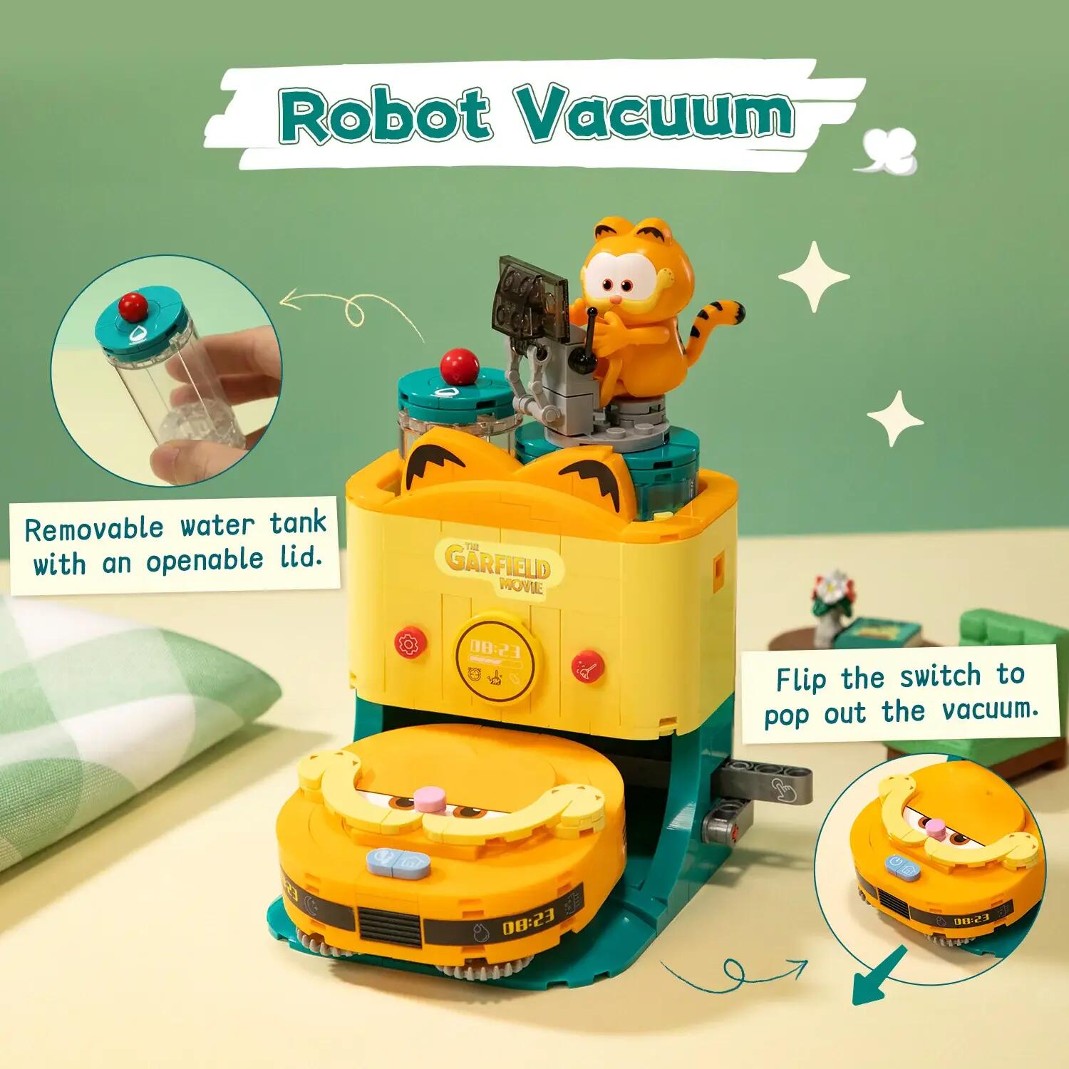 Pantasy - Garfield™ robot aspirateur (86823)