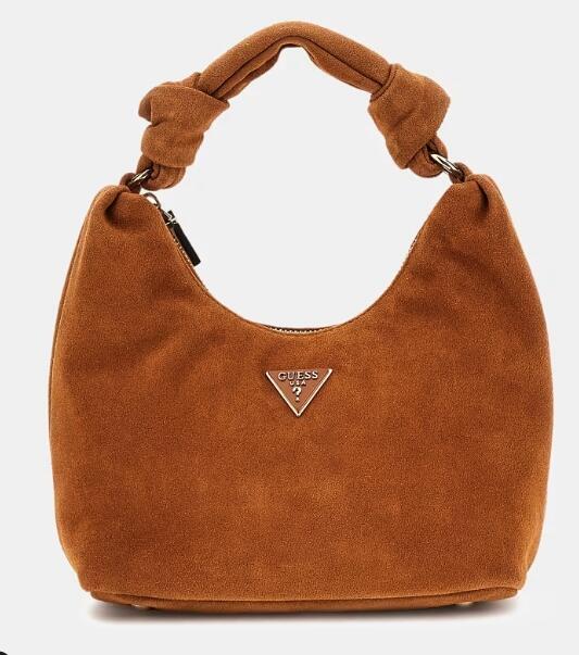 Mini sac hobo Isotta cuir, GUESS
