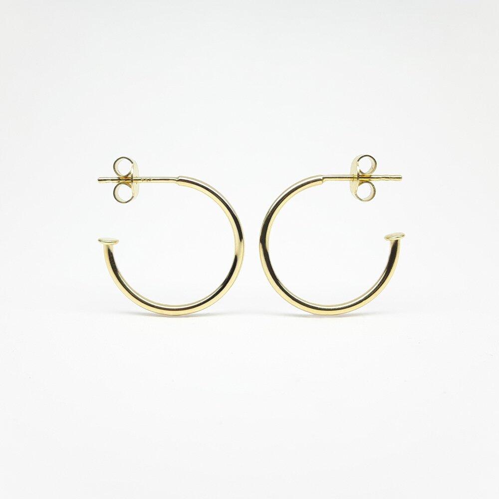 Creolen aus 18kt Gelbgold