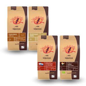 Set de dégustation de café (4 paquets de 250 gr.)
