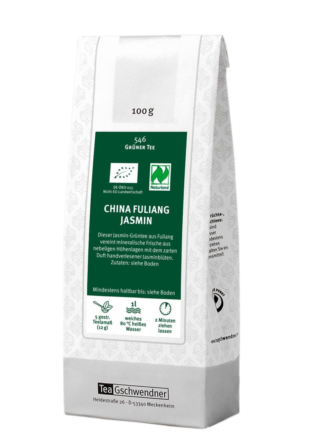 546 - Green Tea - China Fuliang Jasmine Organic