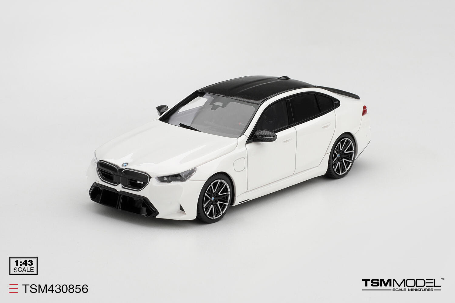 [Pre-Order Only] TSM Models - BMW M5 (G90) - Alpine White - #TSM430856 - 1/43