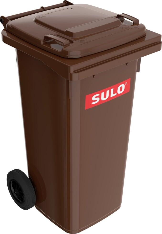 Sulo poubelle à compost 120 L marron