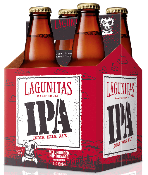 LAGUNTIAS IPA 6,2% vol 4 x 35,5 cl