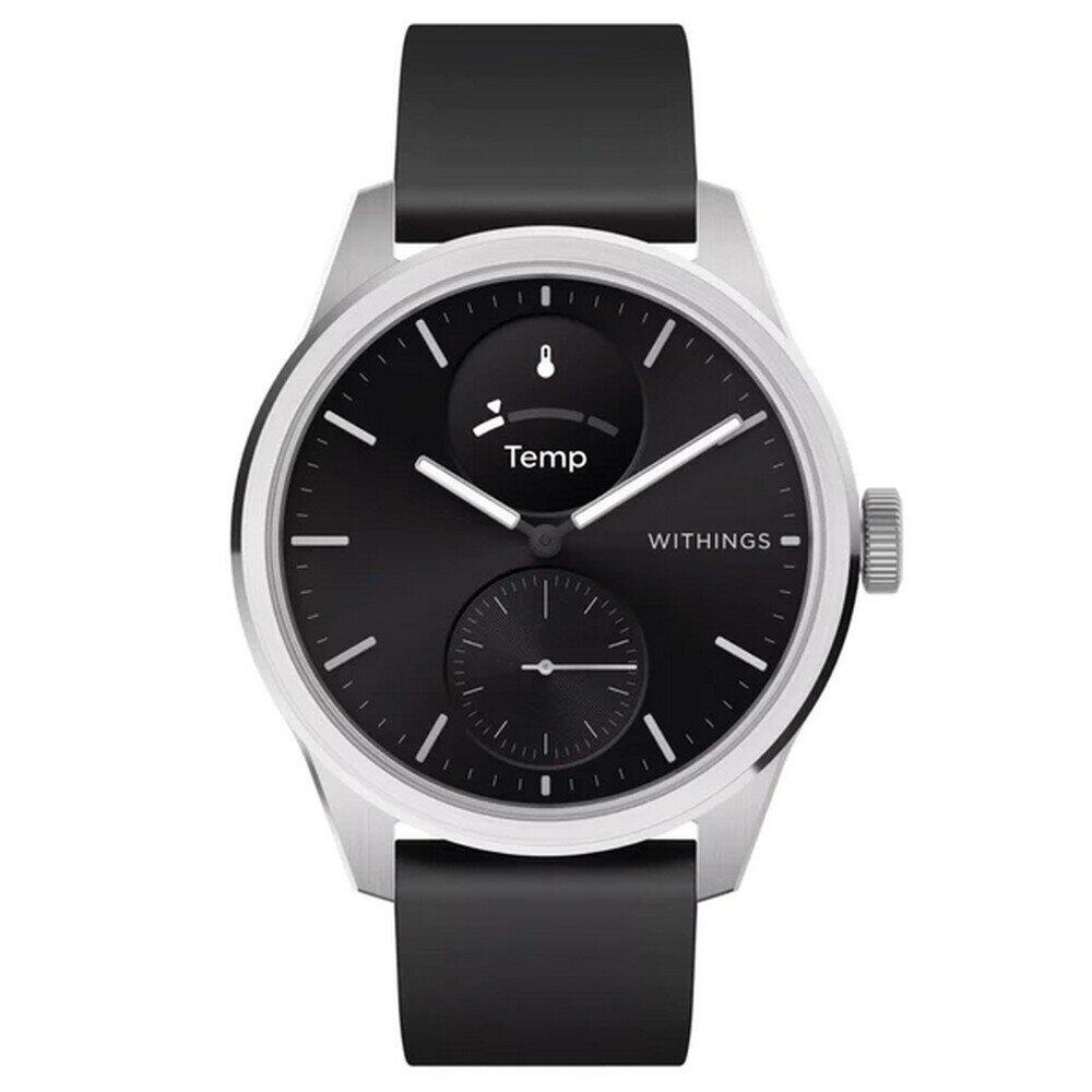 Withings - HWA10-Model 4-All-Int - montre hybride - pour homme - Scanwatch 2 42 mm noir