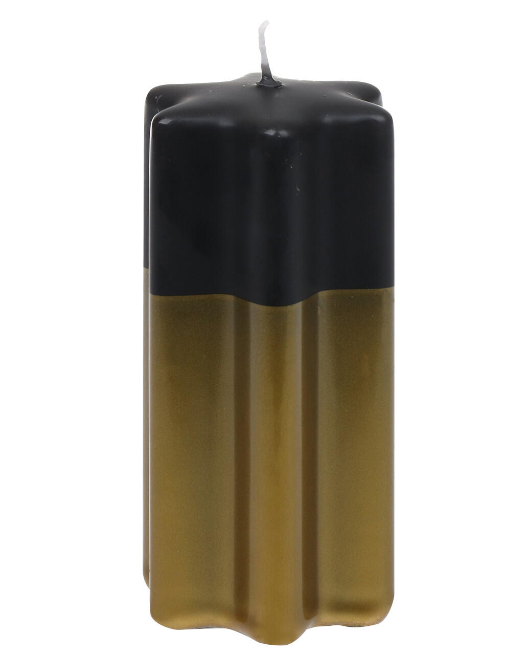 Steinhart Candle Stern Christine 6 x 12 cm Black