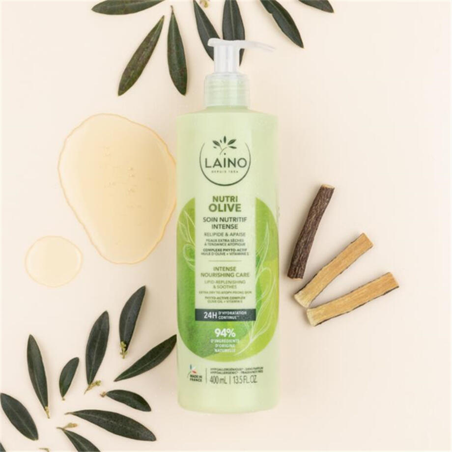 Soin Nutritif Intense Olive avec pompe, peaux extra seches,  400 ml