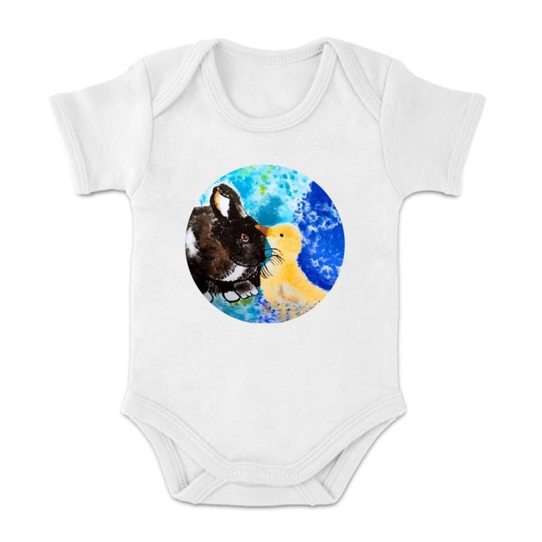 Baby bodysuit: Oinky &amp; Marsu