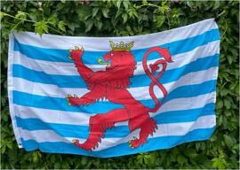 Luxembourg Flag Patch – Embroidered – Iron On – New