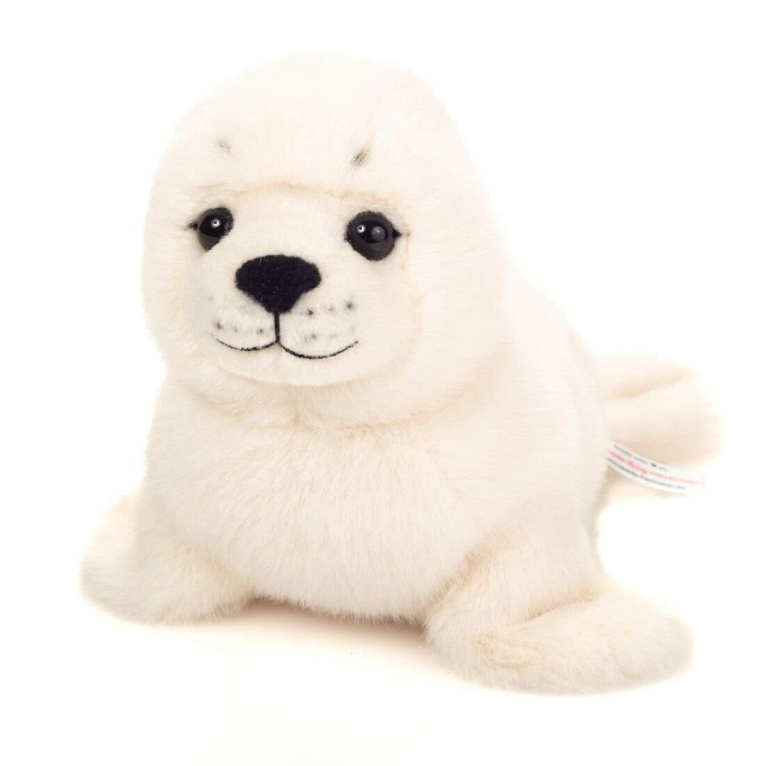 Peluche Otarie Phoque Blanc 17 Cm - Marque Onwomania - Neuf