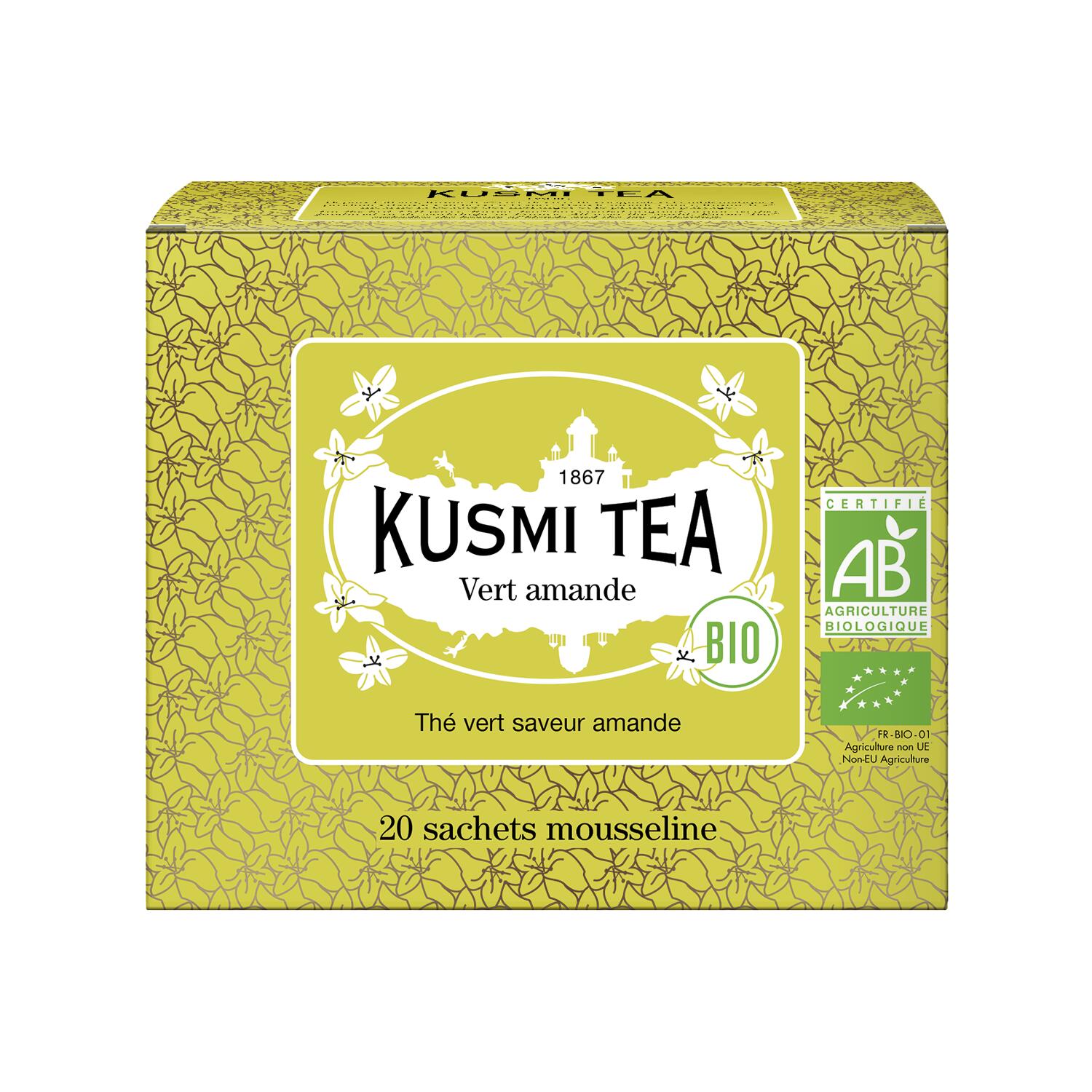 Infusion AquaSummer Bio - 20 sachets - Kusmi Tea
