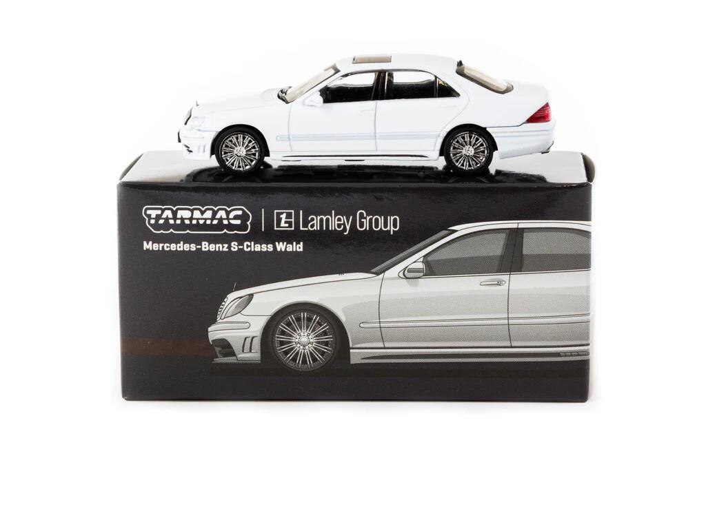 Tarmac Works - #T64G-072-WH - Mercedes-Benz S-Class Wald - Alabaster White - Lamley Special Edition - 1/64