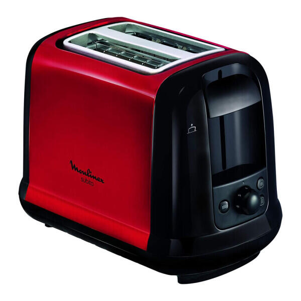 Moulinex LT260D11 Toaster SUBITO 850Watt rot/schwarz