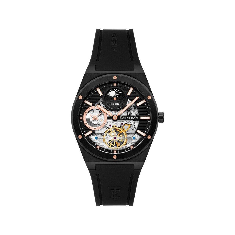Earnshaw - ES-8291-03 - Armbanduhr - Hommes - Automatique - Drake Dual Time