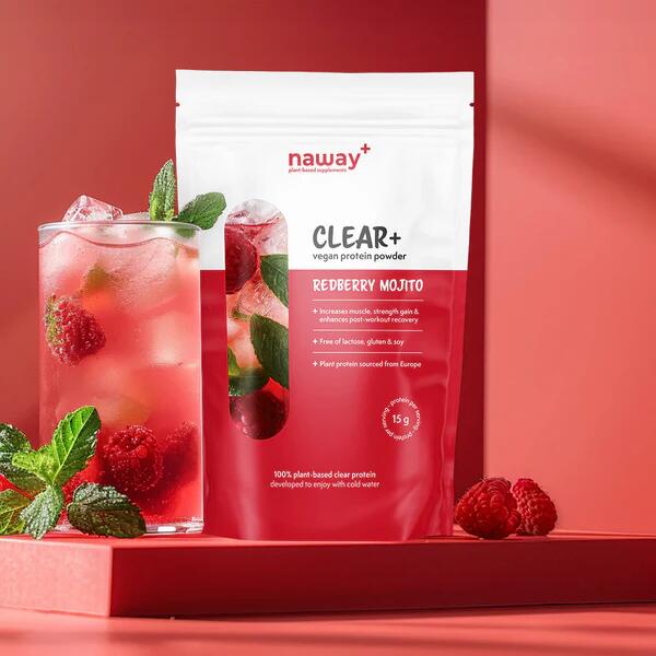 CLEAR+ REDBERRY MOJITO