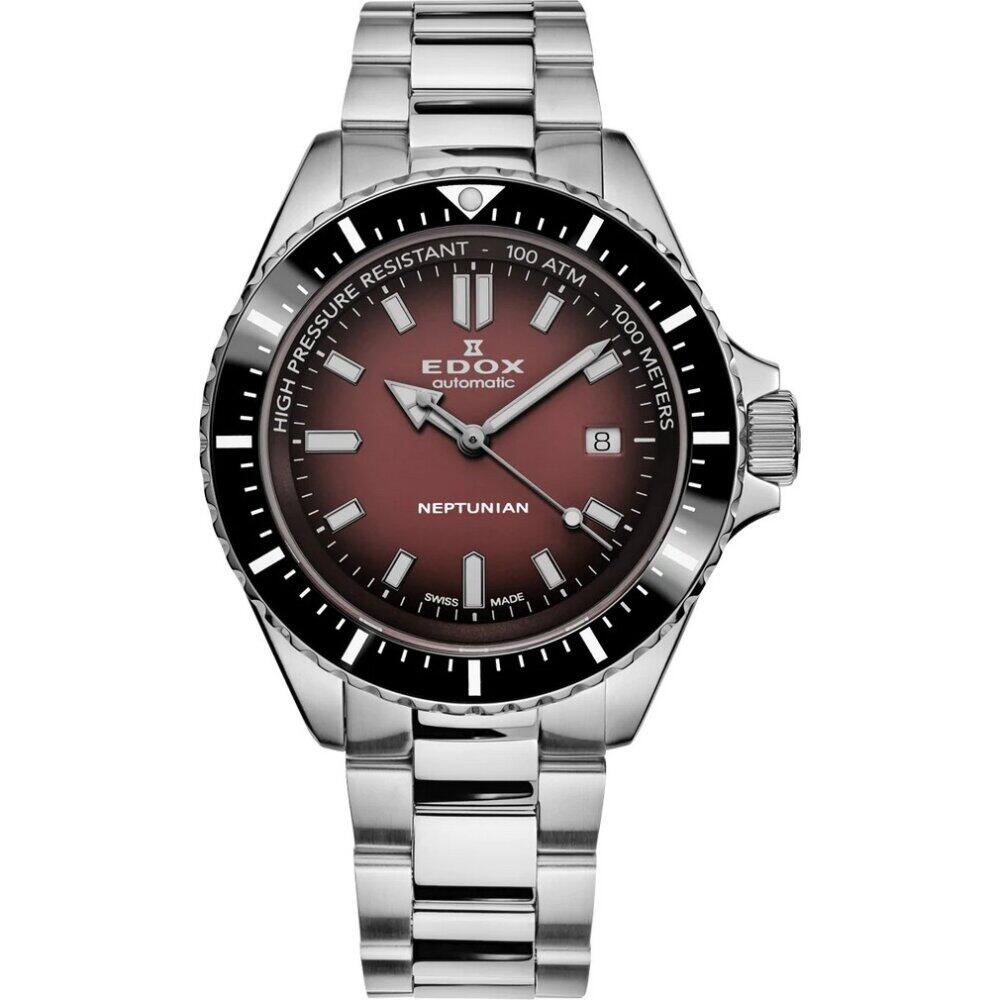 Edox - 80120 3NM BRD - montre-bracelet - pour homme - automatique - Skydiver Neptunian