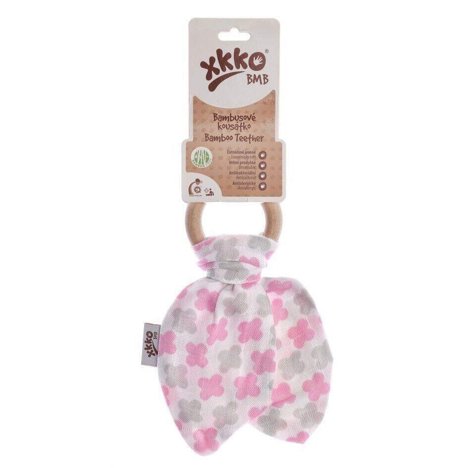 XKKO BMB BAMBUS BEISSRING mit SCHMUSETUCH antiallergic, | Letzshop