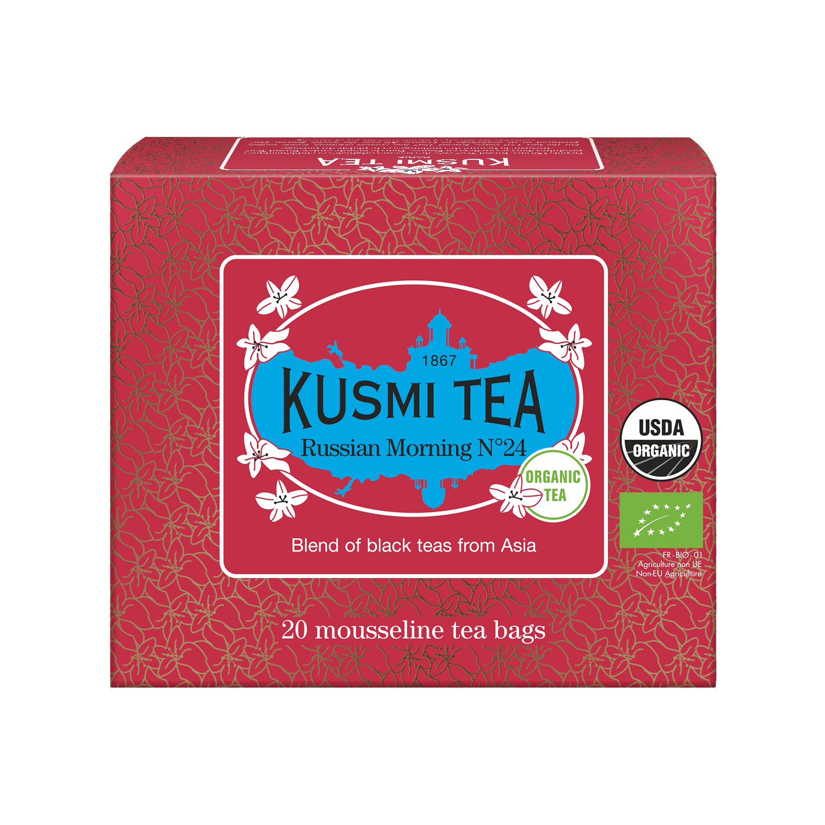 Thé Vert Menthe Concombre Bio – Kusmi Tea – fourchette et café